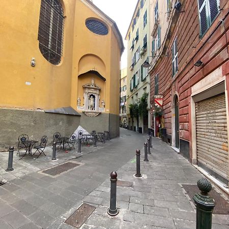 Casaviva- Ampio Appartamento Nei Vicoli Di Genova Eksteriør billede